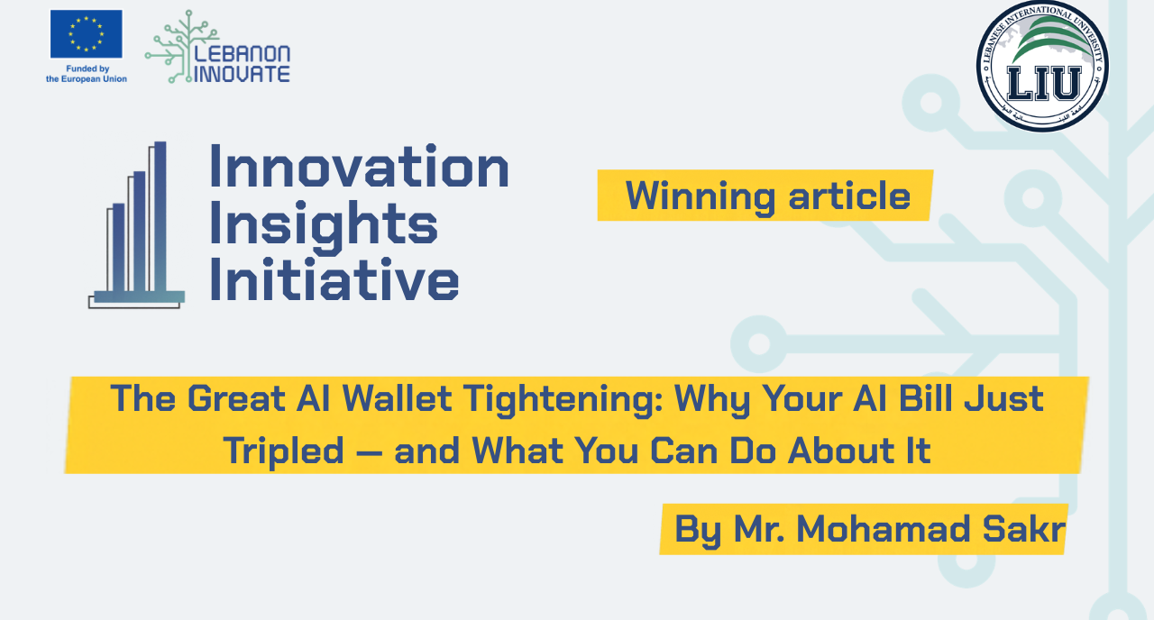 The Great AI Wallet Tightening: Why Your AI Bill Just Tripled — and What You Can Do About It